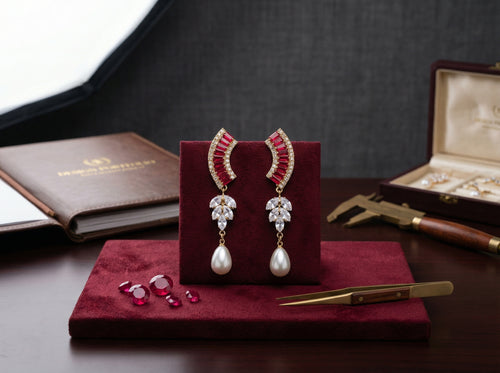 ED-001 Pearls With Glam