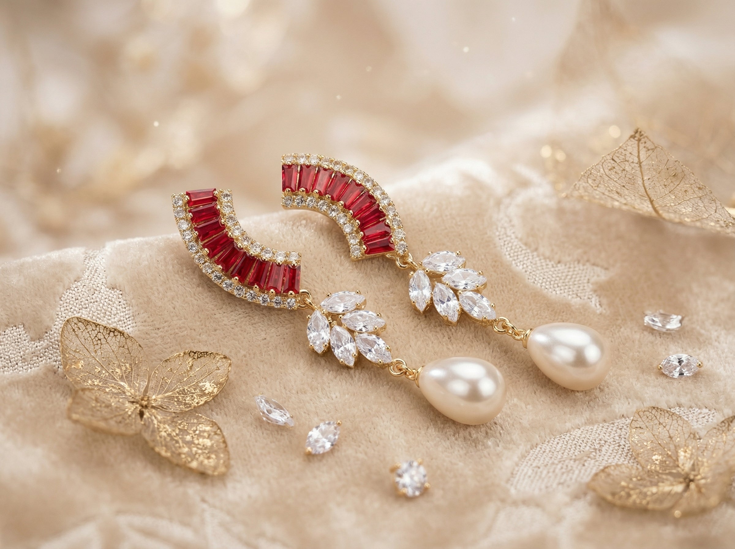 ED-001 Pearls With Glam