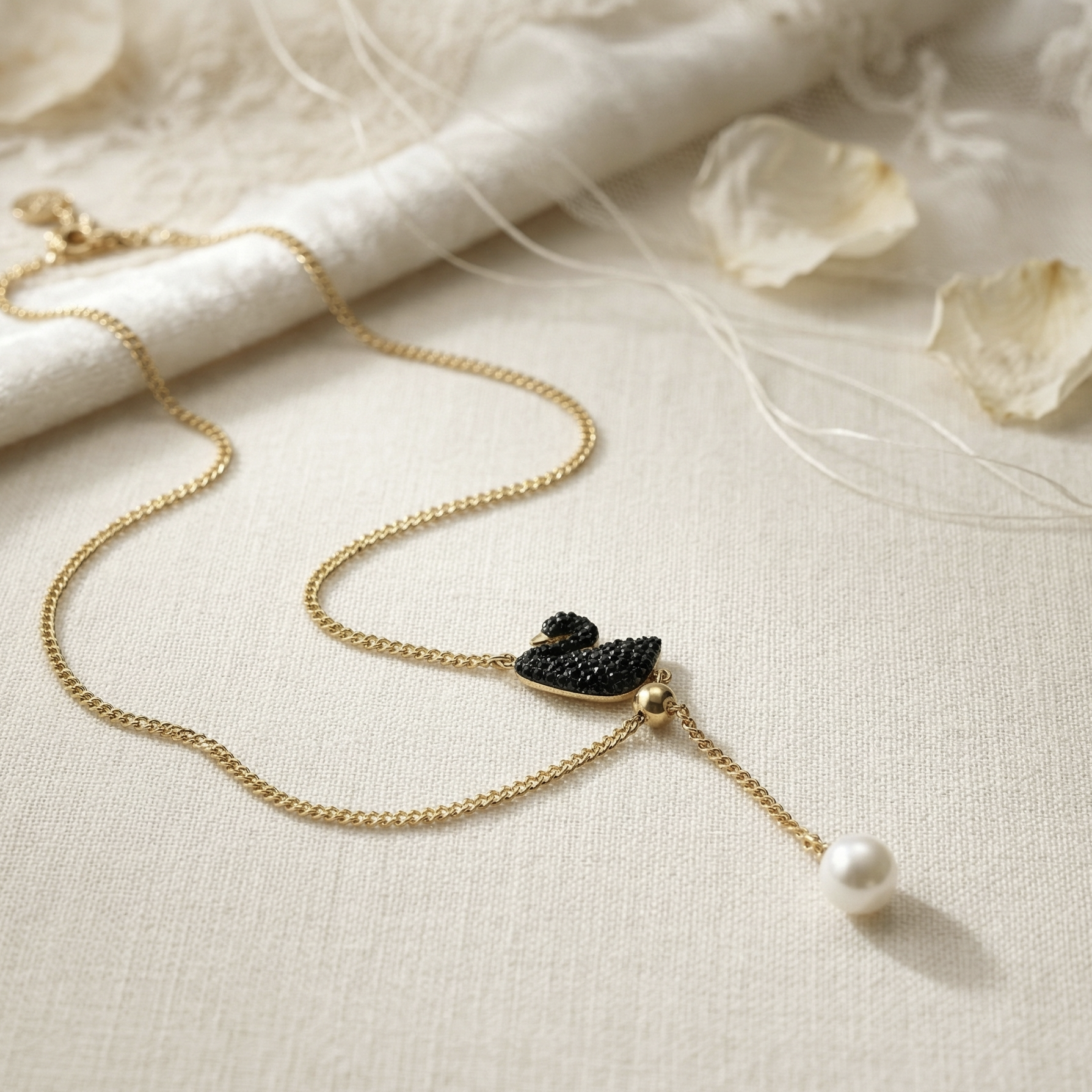 PC-020 Bold Black Duck Charm