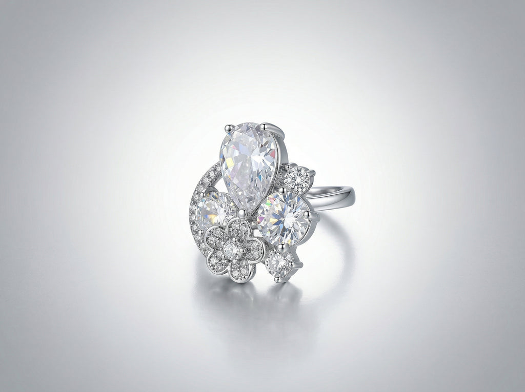RG-002 Imp Pear Stone Ring