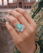 RG-002 Imp Pear Stone Ring