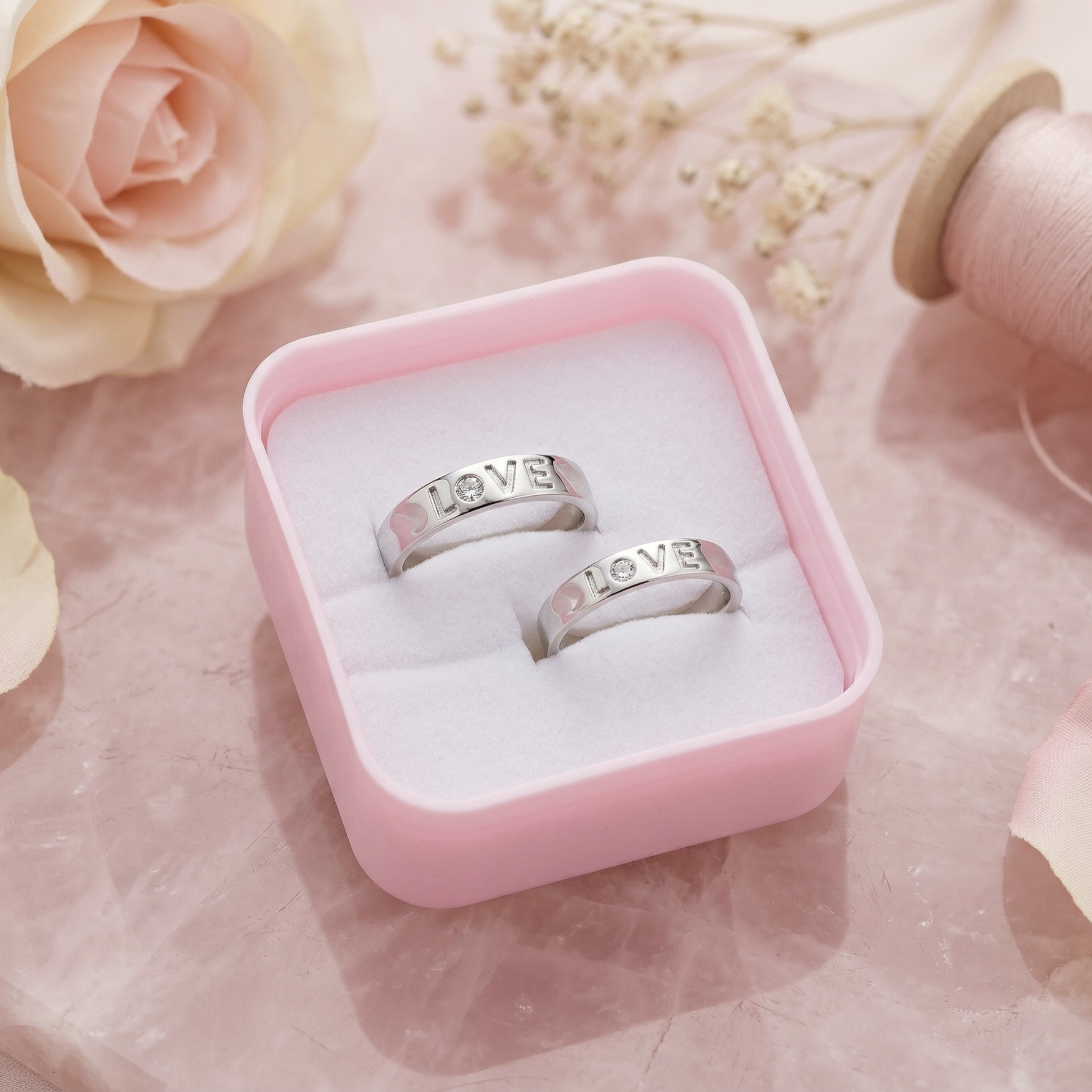 RG-054 Love In Every Ring (Couple Rings)