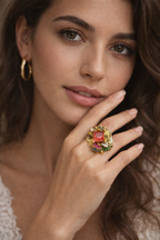 RG-018 Antique Turkish Rings, Where History Meets Luxury
