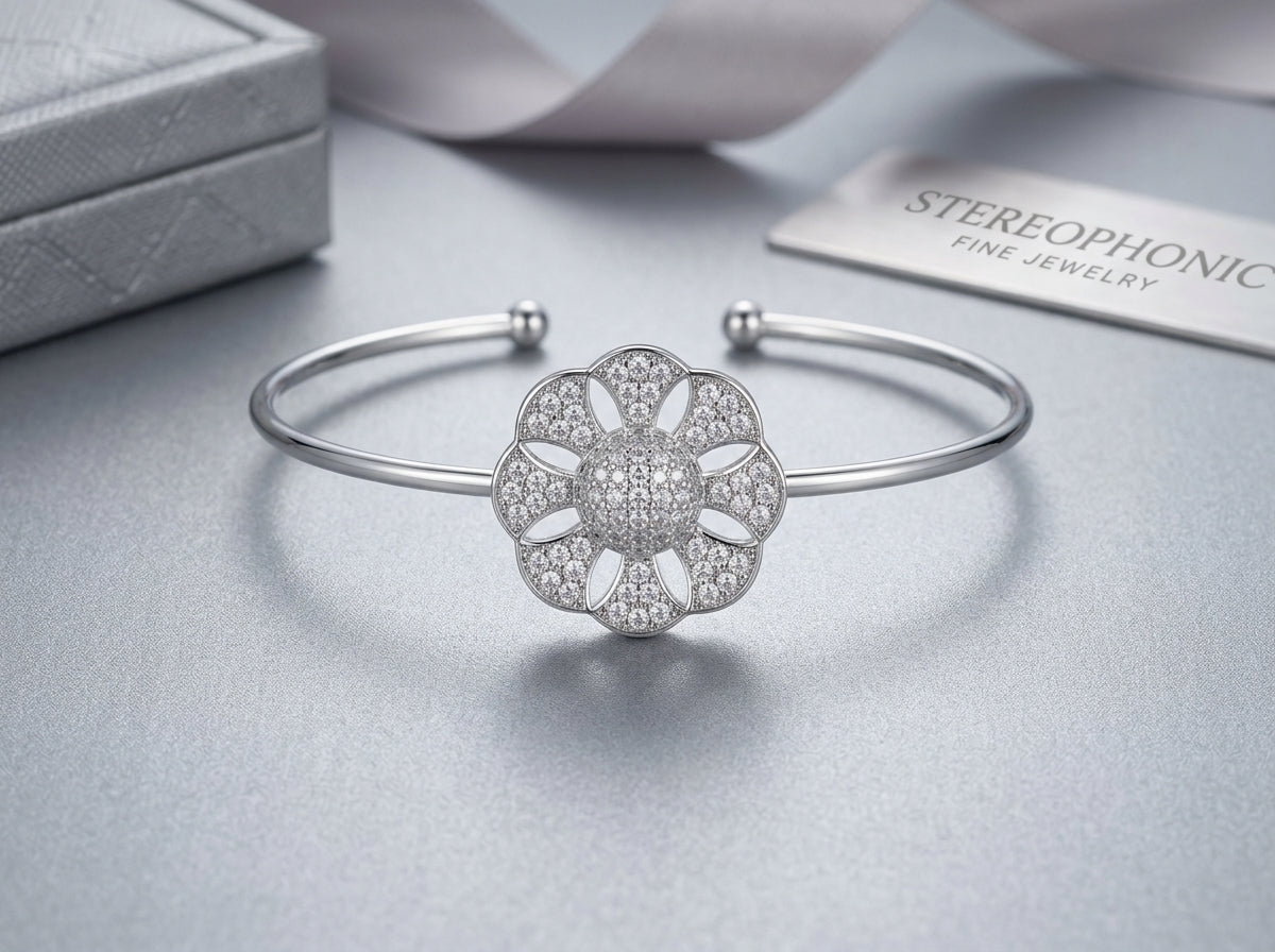 BR-008 Daisy Flower Bracelet